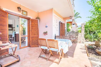 Balcone o terrazza di Villa Bibi Villasimius - con giardino
