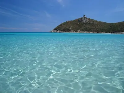 Paesaggio naturale nelle vicinanze della villa