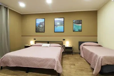 Letto o letti in una camera di La Casa D' Ogliastra tra mare e terra