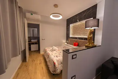 Letto o letti in una camera di Monsuite Relais 2 - Suite Fleur