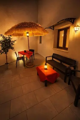 Area soggiorno di Monsuite Relais 2 - Suite Fleur