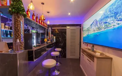 TV o dispositivi per l'intrattenimento presso Monsuite Relais 3 - Black Suite