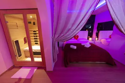 Letto o letti in una camera di Monsuite Relais 3 - Black Suite