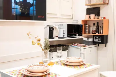 Cucina o angolo cottura di ZenFlamingo Mini Monolocale - Only adults