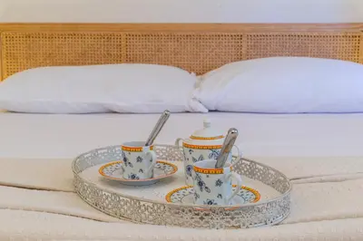 Letto o letti in una camera di Patio Relax - 200m from beach - Villasimius