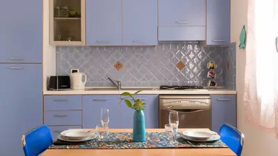 Cucina o angolo cottura di Il Nido Blu