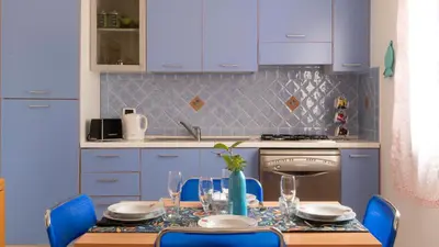 Cucina o angolo cottura di Il Nido Blu