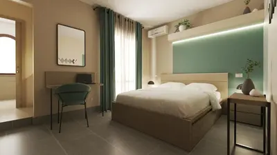 Letto o letti in una camera di MONACO WAVES