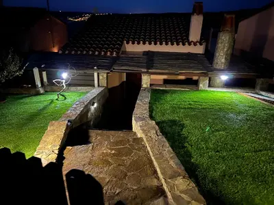 Giardino di La Villa dell Artista con vista mare e dune - IUN Q7440