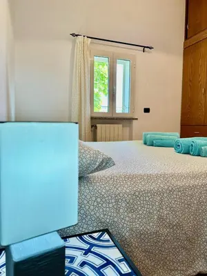 Letto o letti in una camera di Jennas-Green Apartment