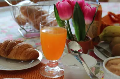Cibo presso il bed & breakfast o nelle vicinanze