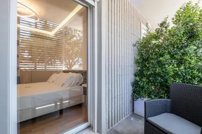 Letto o letti in una camera di Helios Guest House