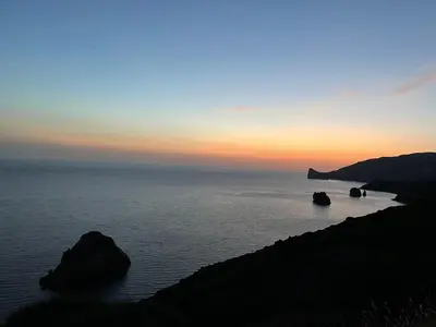 Paesaggio naturale nelle vicinanze dell'affittacamere