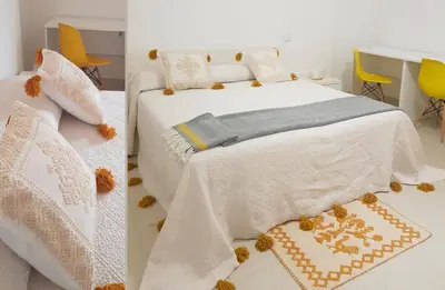 Letto o letti in una camera di su veranu