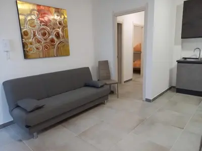 Area soggiorno di La casa di Isa