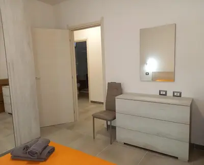 Letto o letti in una camera di La casa di Isa