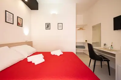 Letto o letti in una camera di Affittacamere Casa Concia