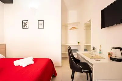 TV o dispositivi per l'intrattenimento presso Affittacamere Casa Concia