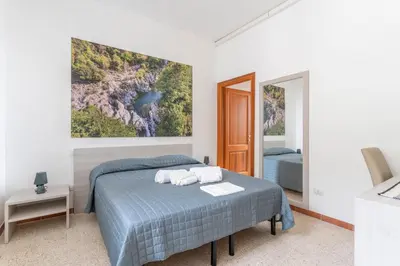 Letto o letti in una camera di Hotel dei Tacchi