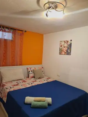 Letto o letti in una camera di Paraiso S