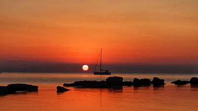 Paesaggio naturale nelle vicinanze della casa vacanze