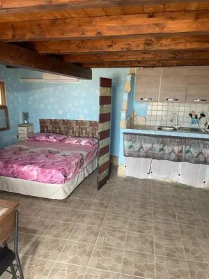 Letto o letti in una camera di Mini Ottema
