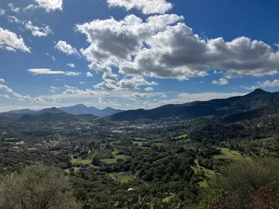 Paesaggio naturale nelle vicinanze del bed & breakfast