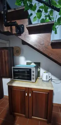 Cucina o angolo cottura di Domus de Jara - Casa Montis