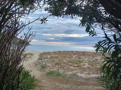 Paesaggio naturale nelle vicinanze della casa vacanze