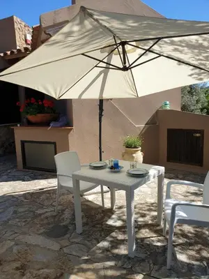 Patio o area all'aperto di Villa Alice e Silvia - Chia