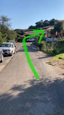 Paesaggio naturale nelle vicinanze della casa vacanze