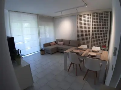 Area soggiorno di Bonaria Apartment