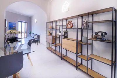 Area soggiorno di Antonia Suite