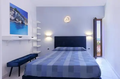 Letto o letti in una camera di Antonia Suite