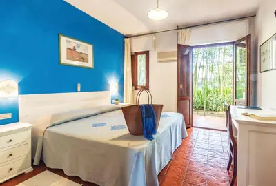 Letto o letti in una camera di Hotel Santa Maria