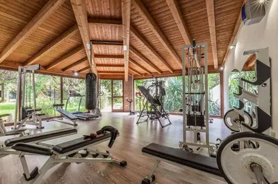 Palestra o centro fitness di Hotel Santa Maria