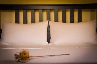 Letto o letti in una camera di Dimora Arborea