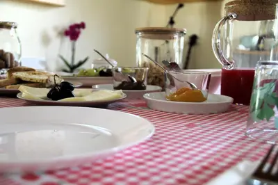 Cibo presso il bed & breakfast o nelle vicinanze