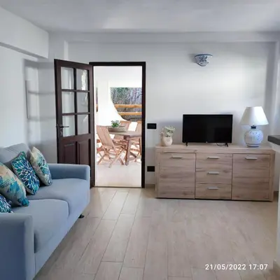 TV o dispositivi per l'intrattenimento presso Villa Su Giudeu