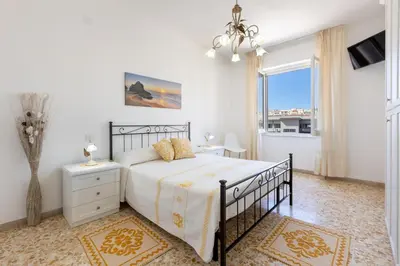 Letto o letti in una camera di Pintadera B&B
