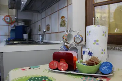Cucina o angolo cottura di Casa Vacanze Nonna Franca