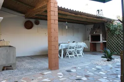 Patio o area all'aperto di Casa Vacanze Nonna Franca