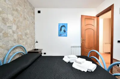 Letto o letti in una camera di Sa Omu Bianca