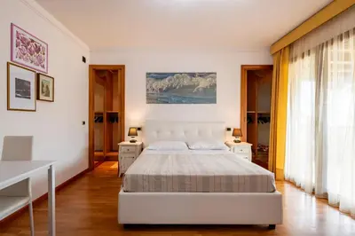 Letto o letti in una camera di Sa Omu Bianca