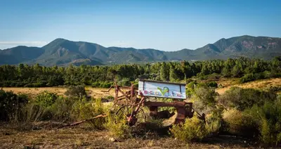 Paesaggio naturale nelle vicinanze di questo campeggio di lusso