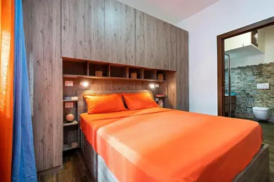 Letto o letti in una camera di La piuma apartment