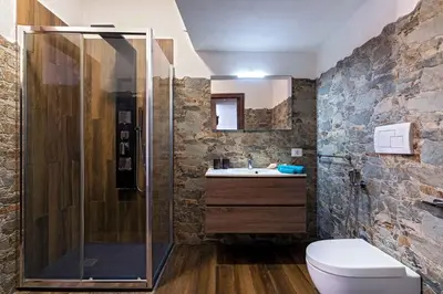 Bagno di La piuma apartment