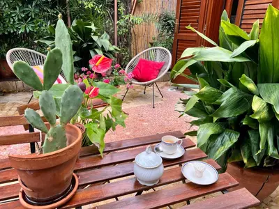 Giardino di la casetta tra laguna e mare Poetto