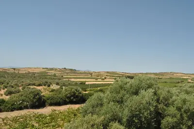 Paesaggio naturale nelle vicinanze of country house