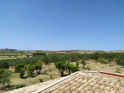 Paesaggio naturale nelle vicinanze of country house